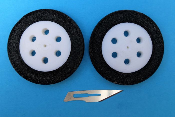 48mm - 2 in Dia Slimline Wheel