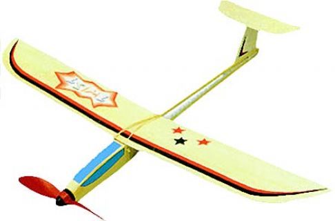 Twist 27 inch Rubber Powered all balsa stick model